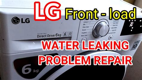 lg washer is leaking|Leaking